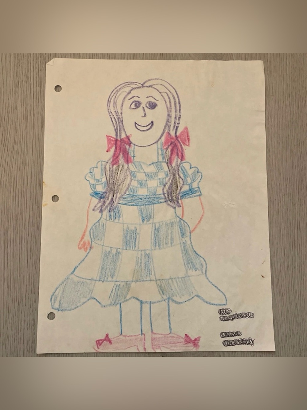 Dorothy The Wizard of Oz drawing